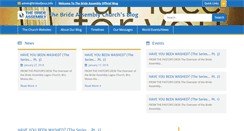 Desktop Screenshot of brideofjesus.info